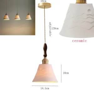 Luminária Pendente Tiffany Colorida Retrô para Sala e Restaurante - X