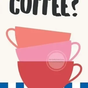 Pintura em Tela Retrô para Decoração Moderno - Arte de Parede