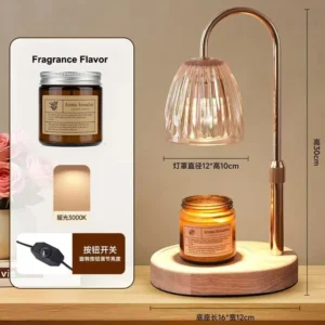 Lâmpada Decorativa de Aromaterapia 220V - Atmosfera Romântica