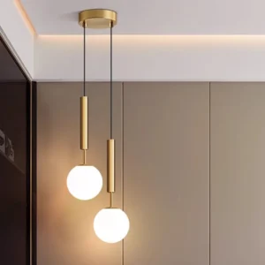 Luz Pendente LED Moderna para Decoração de Interiores - 1 Peça