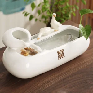 Fonte de Água Decorativa para Gatos - Estilo Zen em Cerâmica - Modelo A, Outro