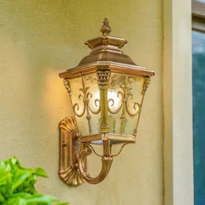 Lâmpada de Parede Retro à Prova d'Água para Jardim e Varanda