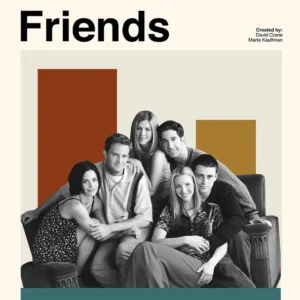 Pintura em Tela Retro de Filmes Clássicos para Decoração de Casa