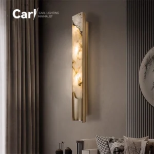 Lâmpada de Parede Moderna em Mármore - Estilo Nórdico para Ambientes
