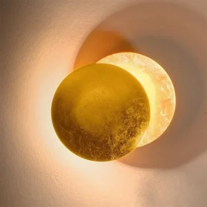 Luminária de Parede LED Moderna Eclipse Solar Total para Decoração
