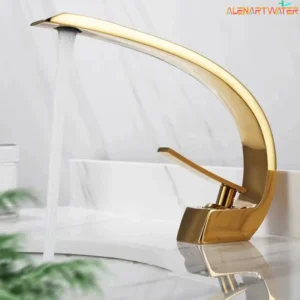 Torneira Misturadora para Banheiro com Água Quente e Fria - Design Moderno