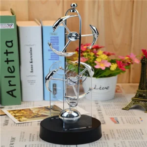 Máquina de Movimento Perpétuo Magnética - Brinquedo Educativo para Mesa - Golfinho