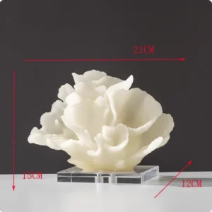 Escultura Decorativa de Metal para Mesa e Escritório - Acessório Elegante - Modelo 14