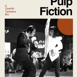 Pintura em Tela Retro de Filmes Clássicos para Decoração de Casa