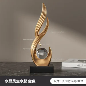 Estatueta Decorativa em Resina para Sofisticação da Sua Casa - Modelo 1