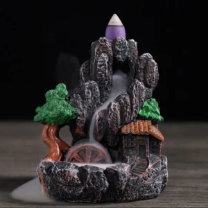 Queimador de Incenso em Resina para Aromaterapia e Decoração - Hotel da Água