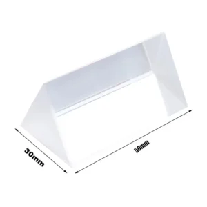 Prisma Óptico Triangular para Experimentos Científicos Infantis - sem caixa