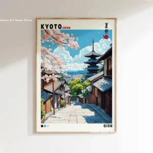 Impressão em Tela Onda de Hokusai - Arte Japonesa Moderna para Decoração