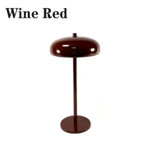 Abajur Recarregável LED Nordic Rosa para Quarto e Estudo