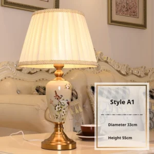 Luminária de Chão Sandyha com Design Floral para Sala e Quarto