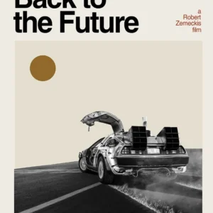 Pintura em Tela Retro de Filmes Clássicos para Decoração de Casa