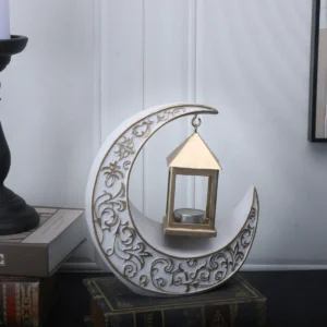 Ornamento de Mesa Islâmico Kaaba para Decoração de Ambientes