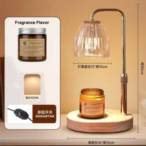 Lâmpada Decorativa de Aromaterapia 220V - Atmosfera Romântica