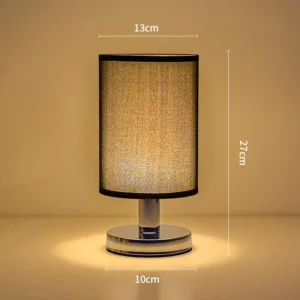 Lâmpada de Mesa USB Nórdica com Controle Remoto - Decoração Criativa para Quarto - Interruptor de 1ª Marcha