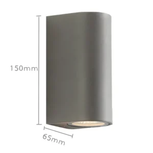 Luz de Parede Externa LED Ajustável IP65 - Candeeiro Moderno