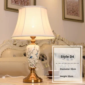 Luminária de Chão Sandyha com Design Floral para Sala e Quarto