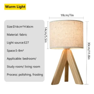 Luminária de Mesa LED Estilo Chinês com Plug USB - Luz Noturna Decorativa