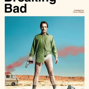 Pintura em Tela Retro de Filmes Clássicos para Decoração de Casa