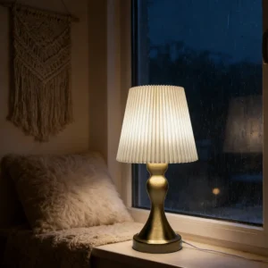 Luz de Mesa LED Dobrável USB com Base de Alumínio - Estilo Moderno