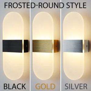 Lâmpada de Parede LED Moderna 6W para Decoração Interna