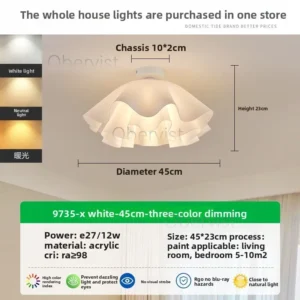 Lustre Moderno Minimalista para Teto - Decoração Elegante