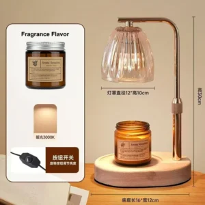 Lâmpada Decorativa de Aromaterapia 220V - Atmosfera Romântica