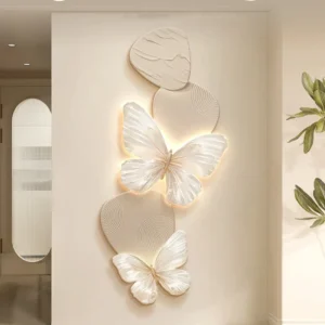 Arandela Decorativa Borboleta Moderna para Iluminação Interna