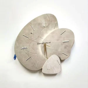 Relógio de Parede Moderno para Sala de Estar e Cozinha - Silencioso e Criativo - model 4