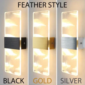 Lâmpada de Parede LED Moderna 6W para Decoração Interna