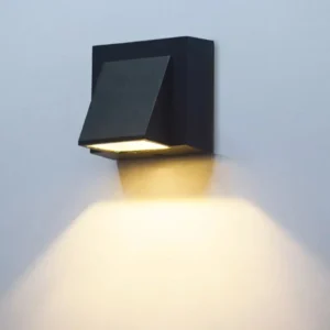 Luz de Parede Moderna IP65 Alumínio 5W para Externo e Jardim