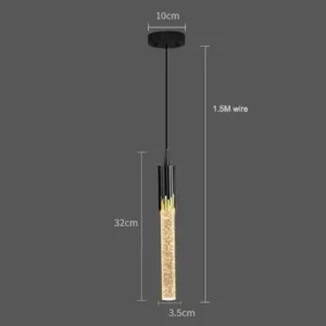 Luminária Pendente LED Nórdica para Sala, Cozinha e Quarto