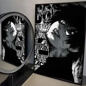 Pôster Anime Tokyo Ghoul em Lona - Decoração Moderna para sua Casa