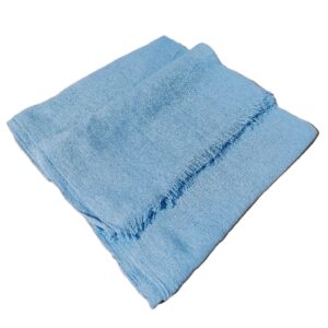 Manta Para Sofá 400x180 Mts Luxo Super King Gigante Tipo Capa De Sofá Algodão - Azul Bebê