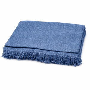 Manta Para Sofá 400x180 Mts Luxo Super King Gigante Tipo Capa De Sofá Algodão - Azul Jeans