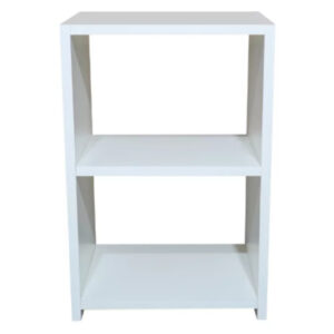 Mesa de Cabeceira Nicho Quarto Cama Branco/Preto