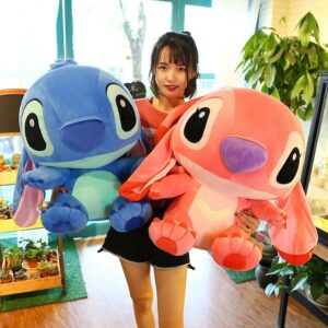 Pelúcia Lilo Stitch ou Angel 60CM e 100CM Pronta Entrega Antialérgico - Tamanho Grande