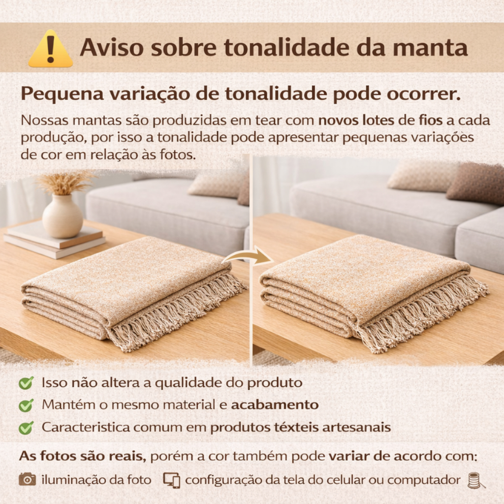 Manta 3,00M x 1,80M Sofá King Grande Grossa Decoração Sala Protetora Decorativa Colcha Coberta