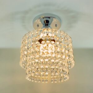 Lustre Plafon Cristal Acrílico Promoção Imperdível