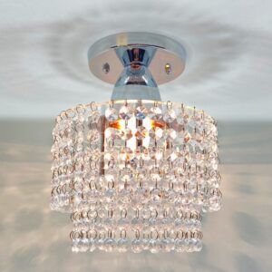 Lustre Plafon Cristal Acrílico Promoção Imperdível
