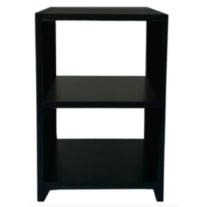 Mesa de Cabeceira Nicho Quarto Cama Branco/Preto