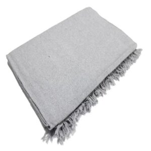 Manta Para Sofá 400x180 Mts Luxo Super King Gigante Tipo Capa De Sofá Algodão - Cinza Neblina