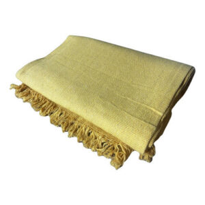Manta Para Sofá 400x180 Mts Luxo Super King Gigante Tipo Capa De Sofá Algodão - Amarelo