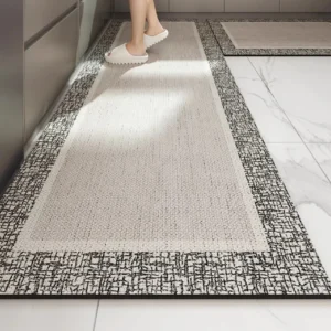 Tapete Antiderrapante à Prova d'Água para Cozinha - Estilo Minimalista - AD3164-P-8, 1pc(50x80cm 50x120cm