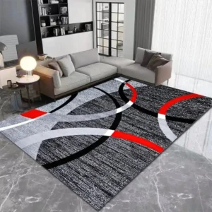 Tapete Geométrico Nórdico para Sala de Estar - Decoração Moderna - Cor 5, 80 x 120 cm