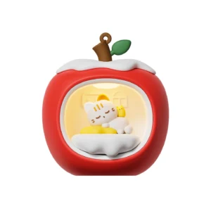 Luz Noturna de Natal Fruta LED Recarregável com Controle de Toque - B